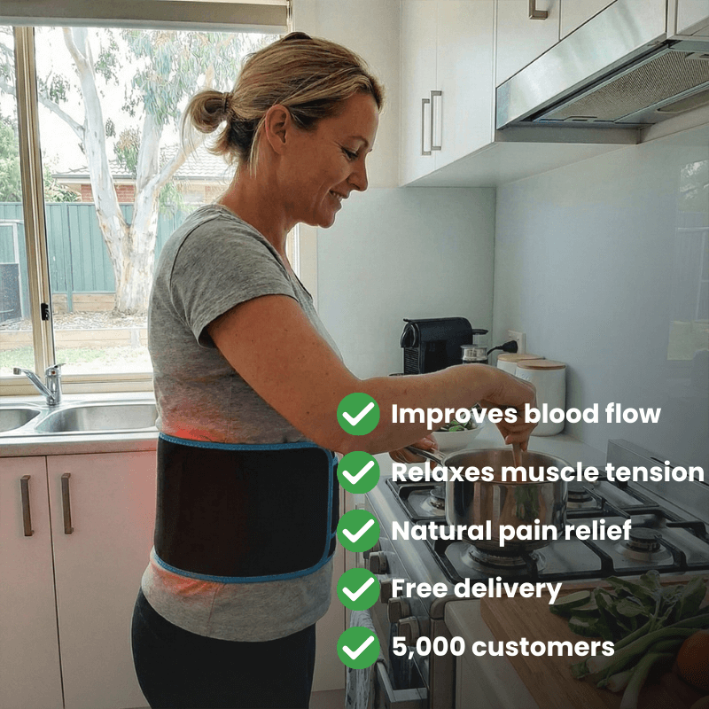 BackHaven™ Premium Red Light Therapy Belt
