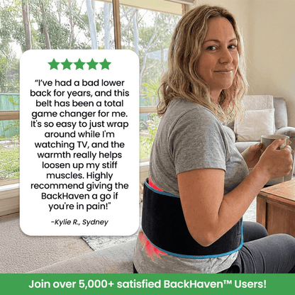 BackHaven™ Premium Red Light Therapy Belt