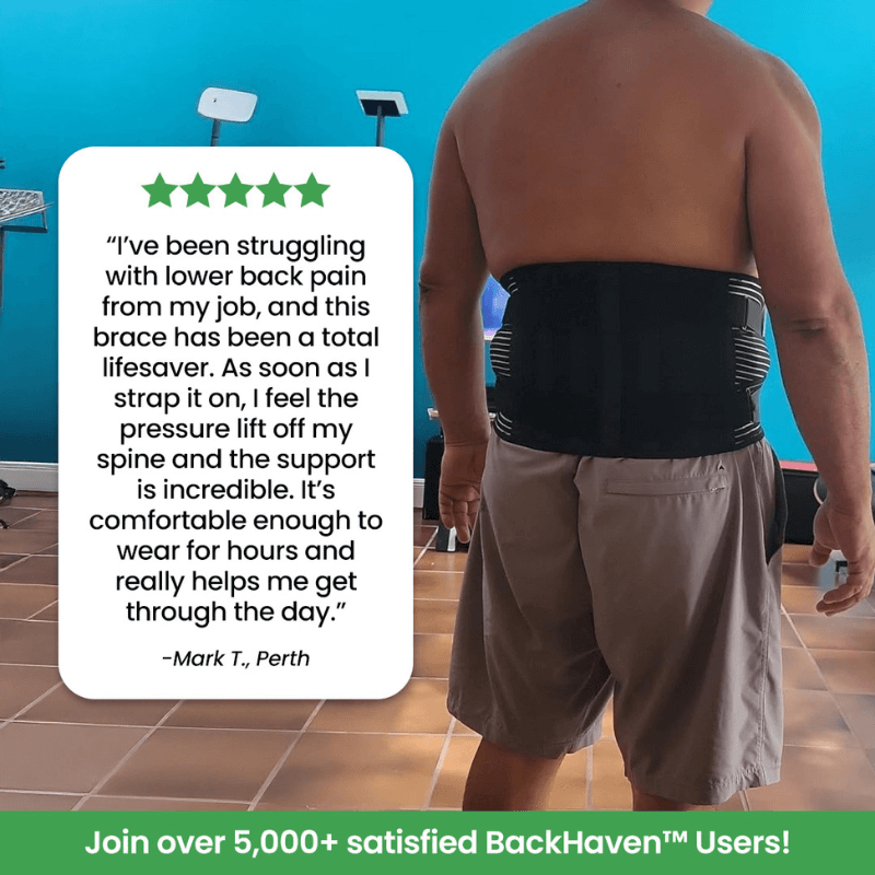 BackHaven™ Premium Back Pain Relief Brace
