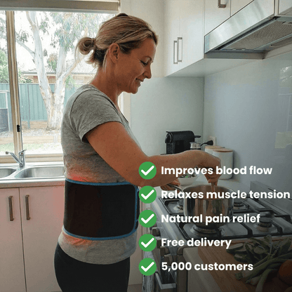 BackHaven™ Premium Red Light Therapy Belt