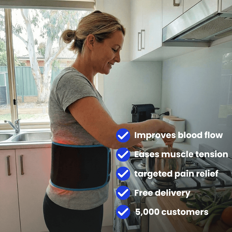 BackHaven™ Premium Red Light Therapy Belt
