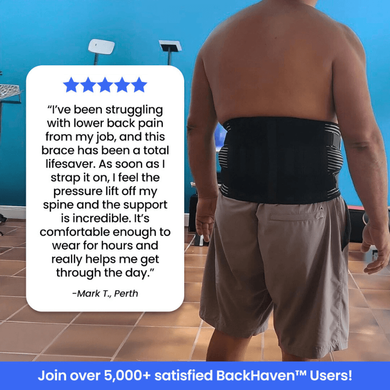 BackHaven™ Premium Back Pain Relief Brace