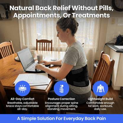 BackHaven™ Premium Back Pain Relief Brace