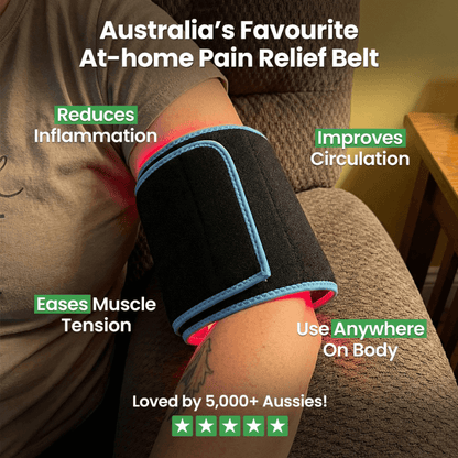 BackHaven™ Premium Red Light Therapy Belt