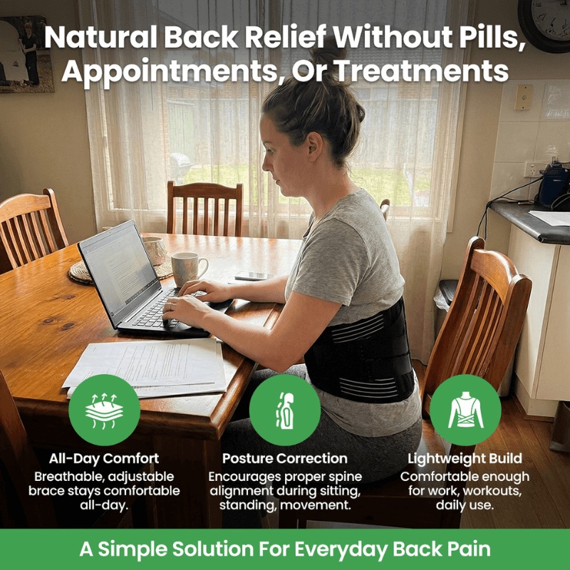 BackHaven™ Premium Back Pain Relief Brace